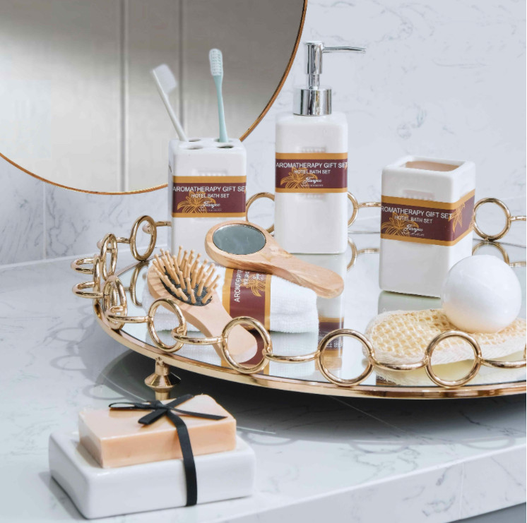 Set 6 món đựng dung dịch cho nhà tắm Dengeneres 3-D-B7-T2735