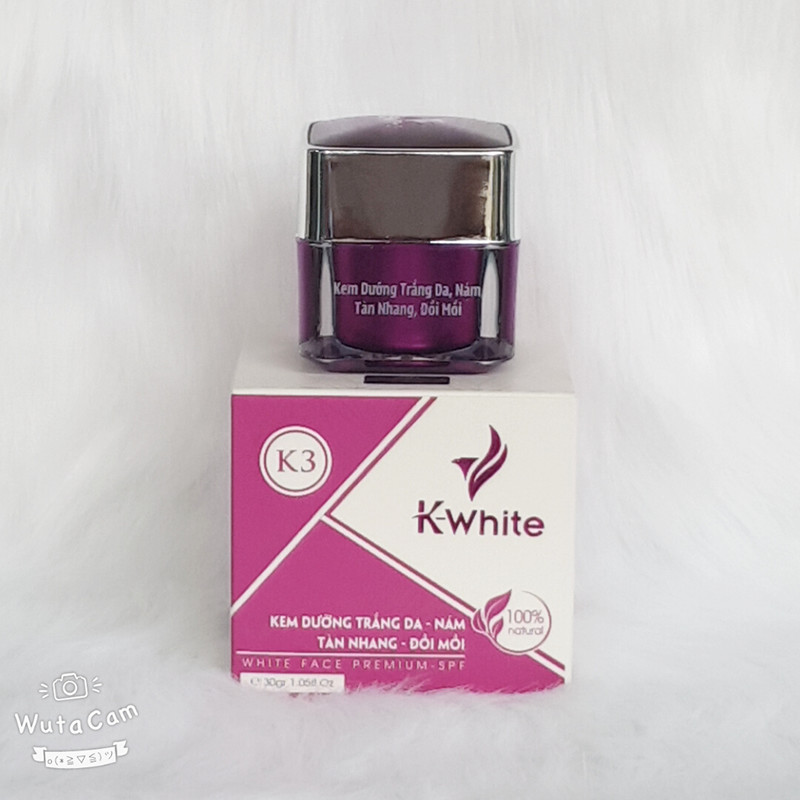 Kem Dưỡng Trắng Da, Nám, Tàn Nhang, Đồi Mồi - K-White - 30G