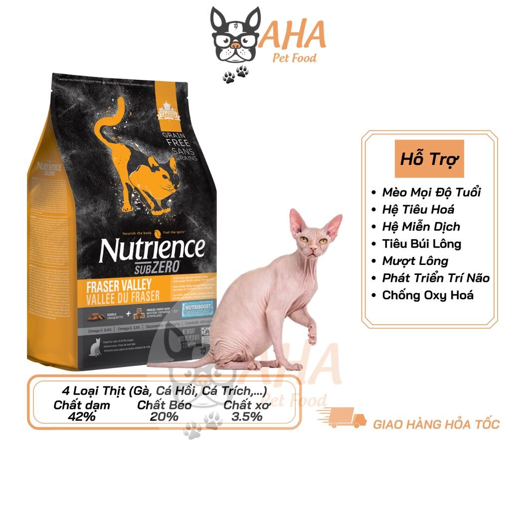 Thức Ăn Cho Mèo Không Lông Sphynx - Nutrience Original Bao 5kg - Thịt Gà, Dầu Cá Hồi, Rau Củ, Trái Cây Tự Nhiên