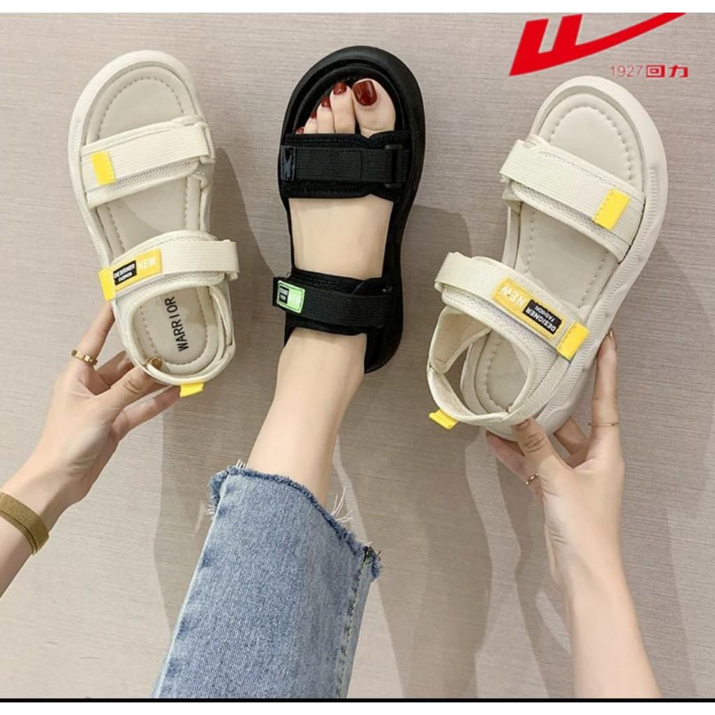 giày sandal học sinh đế bằng