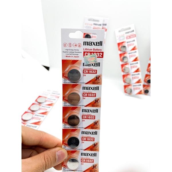 Pin chính hãng Maxell CR1620 Lithium 3V - Made In Japan dành cho đồng hồ, máy tính, smartkey, thiết bị điện tử... - 5 Viên