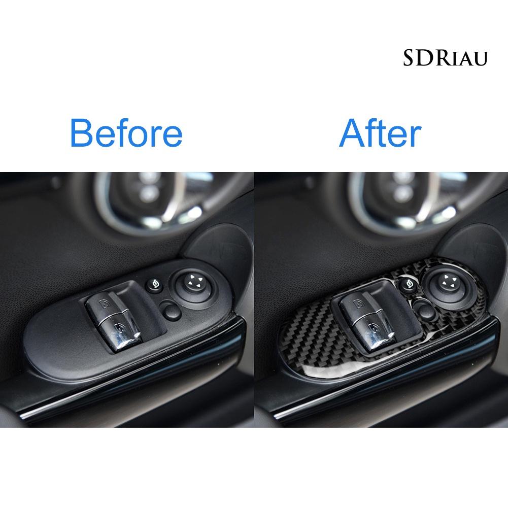 Miếng Dán Trang Trí Bảng Công Tắc Điều Khiển Cửa Sổ Xe Hơi Mini Cooper F56
