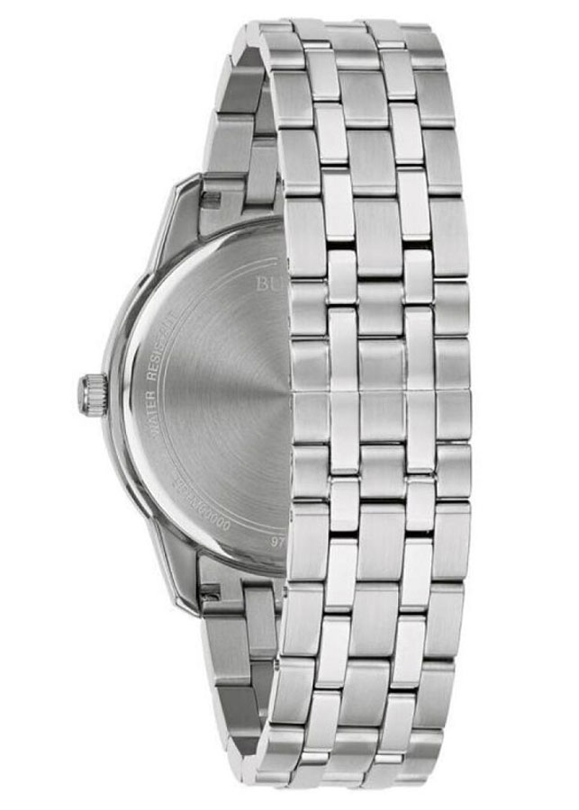 Đồng Hồ Nam Bulova Dây Thép Không Gỉ 96M149 - Mặt Xanh