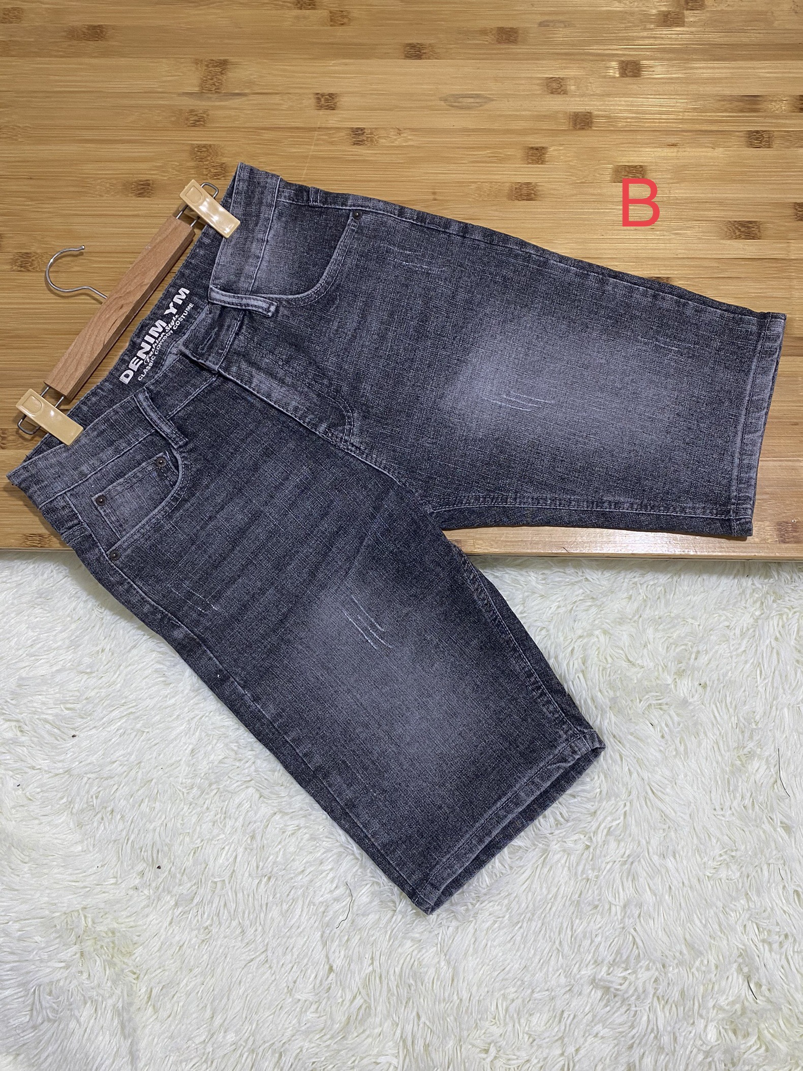 Quần SHORT jean NAM  cao cấp có size 28-38 . Vải dày và co giãn