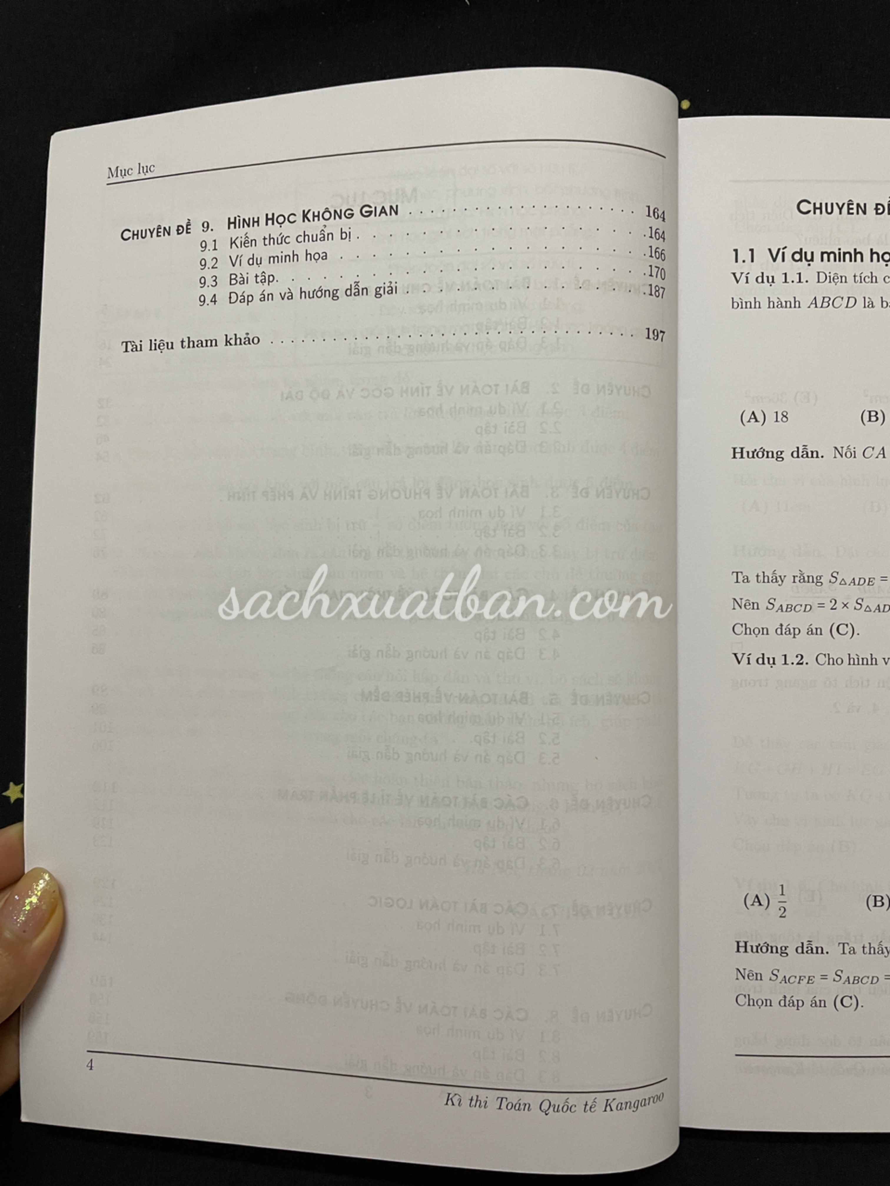 Kỳ Thi Toán Quốc Tế Kangaroo - Các chuyên đề chọn lọc - Cấp độ 4 - NTbooks