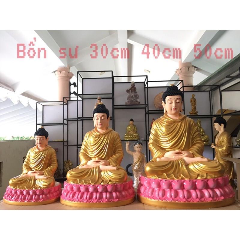 Tượng Phật bổn sư thích ca cao 45,50cm