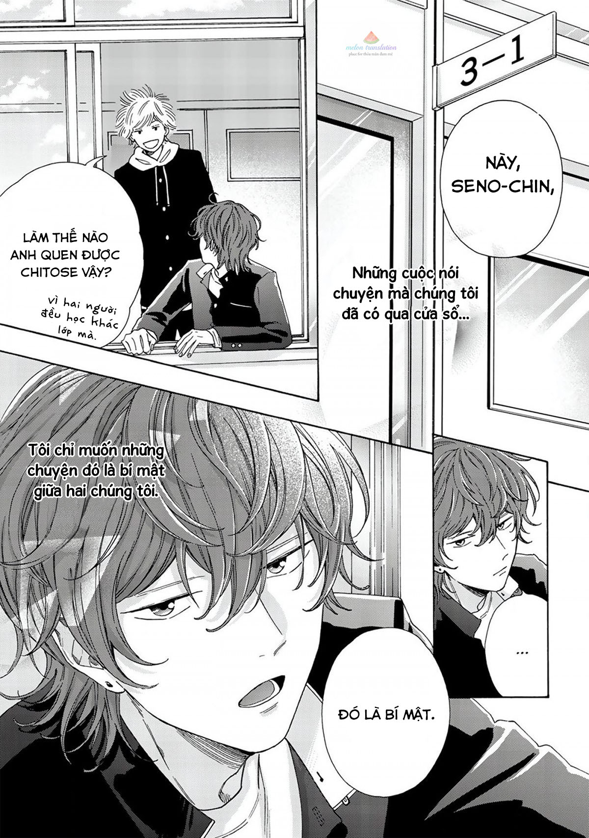 ngôi sao hạng nhất được vẽ bằng nụ hôn chapter 2 16