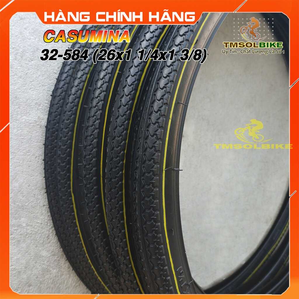 Vỏ Lốp Xe Đạp 26x1 1/4 x 1 3/8 CASUMINA