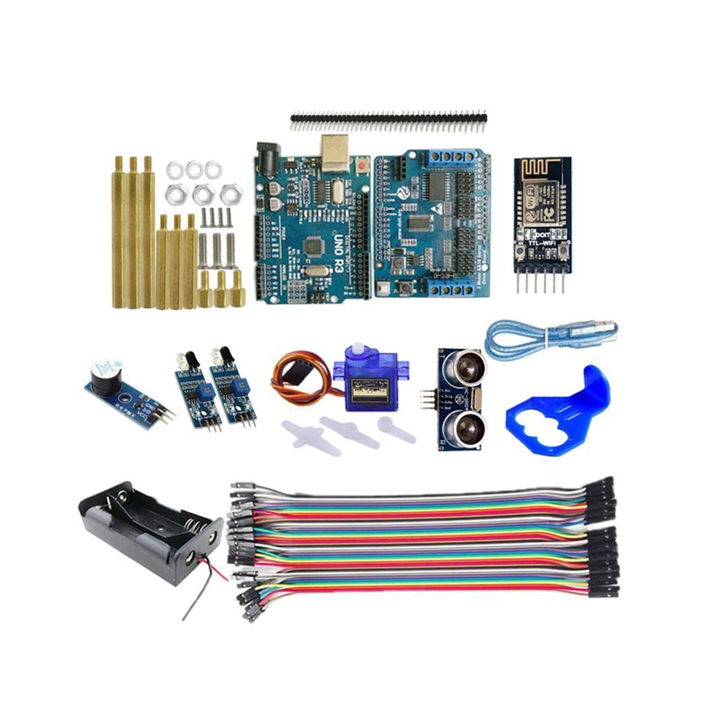 For  R3 Compatible Version USB cable Small Steering Gear Plastic Ultrasonic Bracket