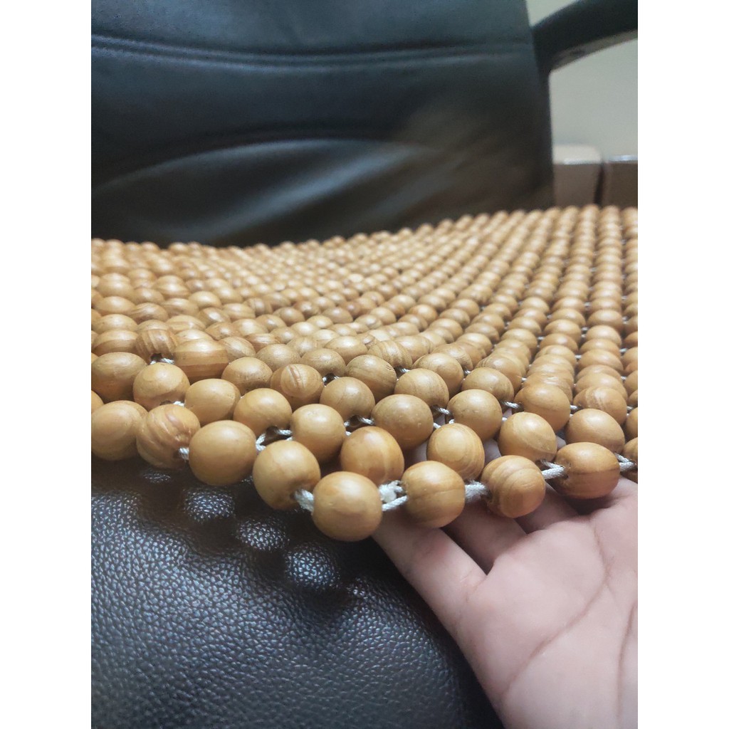 MIẾNG ĐỆM LÓT GHẾ HẠT GỖ 45CM Tấm ngồi văn phòng bằng gỗ thông kt mặt rộng 45×45cm Tấm lót ghế ô tô vuông cao cấp KT 45x45cm hạt dùng cho ghế