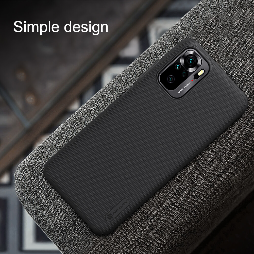 Ốp lưng Nillkin dạng sần cho Xiaomi Redmi Note 10 4G , Redmi Note 10S / Xiaomi Redmi Note 10 Pro 4G , Redmi Note 10 Pro Max - Hàng nhập khẩu