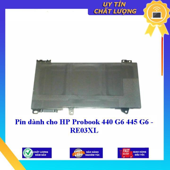 Pin dùng cho HP Probook 440 G6 445 G6 - RE03XL - Hàng Nhập Khẩu New Seal