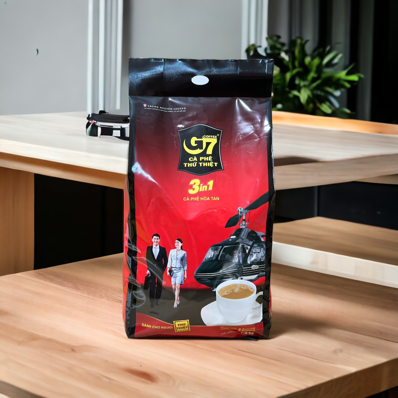 Cà phê Sữa G7 - Túi 100 gói Trung Nguyên( Gói dài)