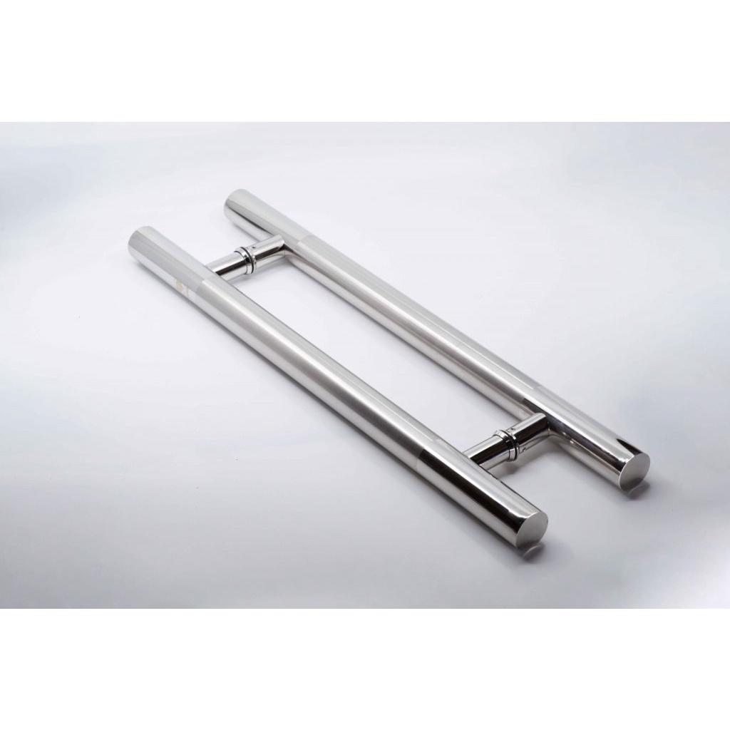 Tay nắm inox cửa kính cường lực (Tay nắm inox xước mờ SUS304)