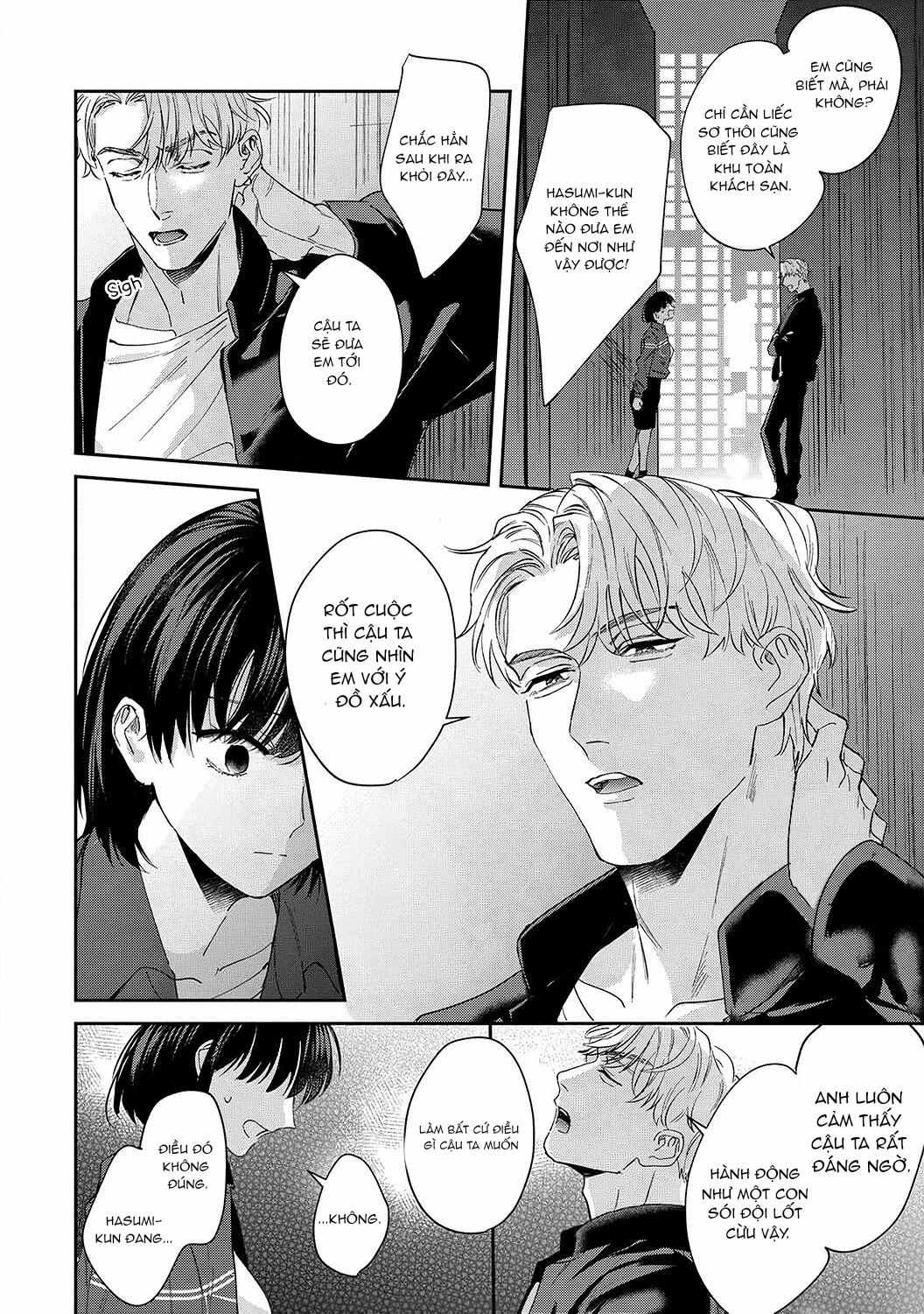 tình yêu của tôi và cấp trên chapter 8.1 7