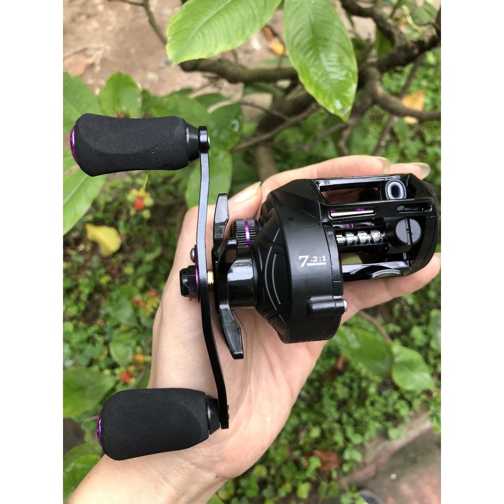 Máy Câu Ngang Lure AF 2000 Máy Câu Lure Full Kim Loại Máy Câu Cá Tay Trái Và Tay Phải AnhNamFishing