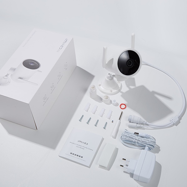 Camera ngoài trời Xiaomi IMILAB xoay 270 độ EC3 2K quốc tế &quot;Xiao.mi&quot; - Hàng Chính Hãng