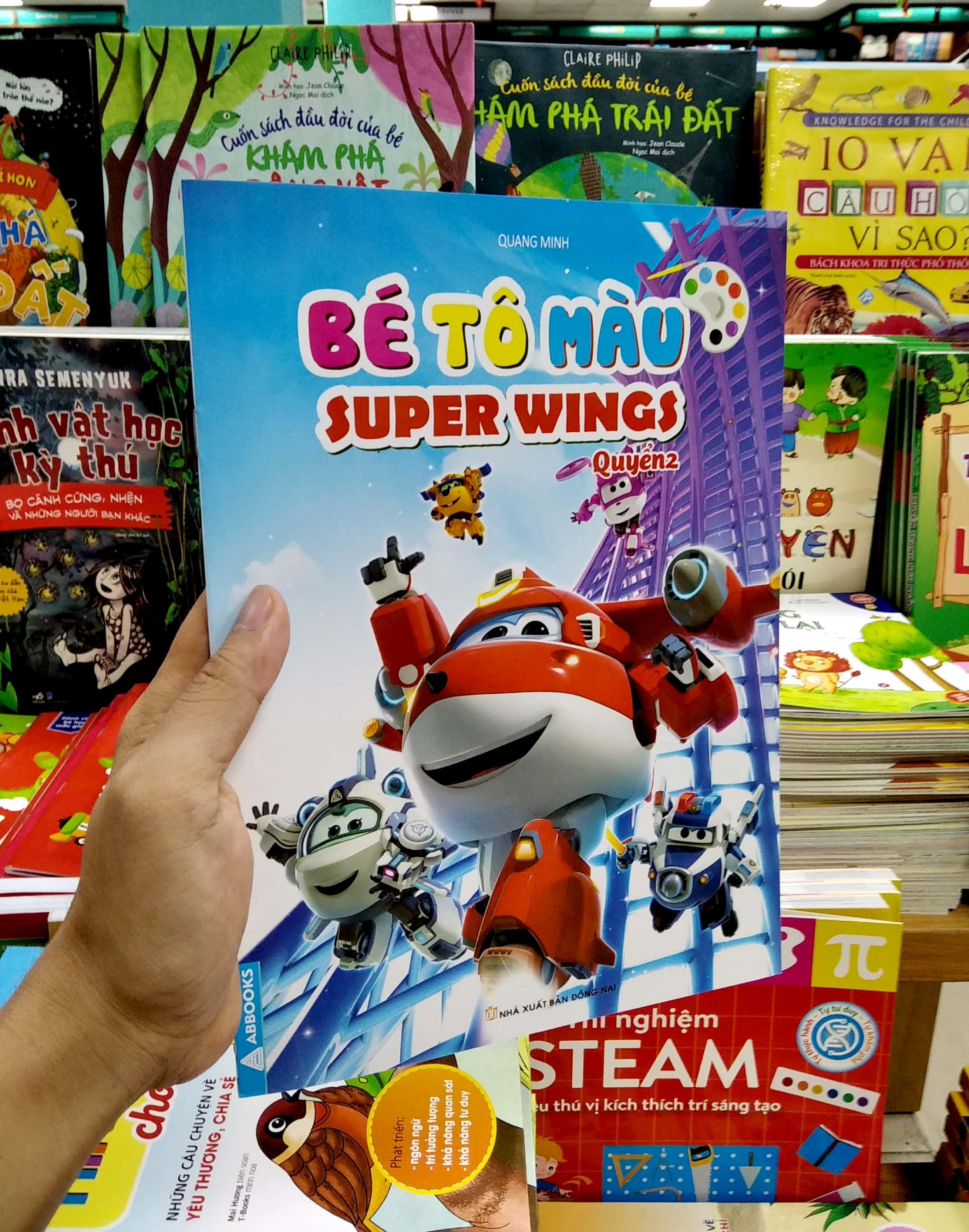 Bé Tô Màu Super Wings - Quyển 2