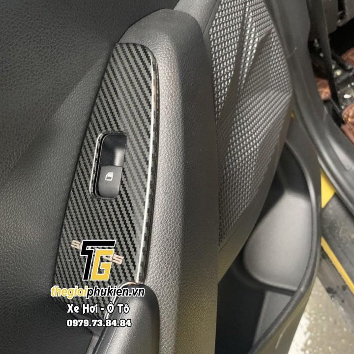 Ốp nội thất Kia Seltos 5 chi tiết vân Carbon