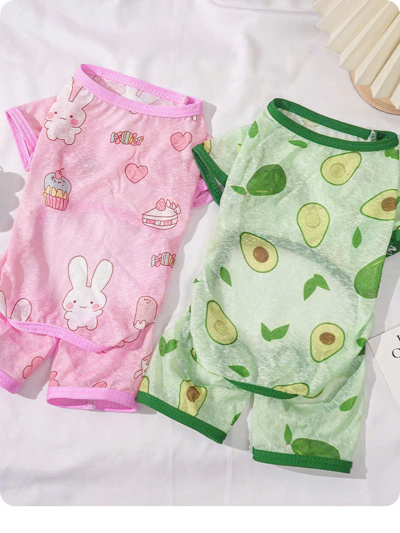 QUẦN ÁO MỎNG THOÁNG KHÍ MÁT MẺ SIÊU VIP TỪ 0.5-7.5KG DÀNH CHO THÚ CƯNG CHÓ MÈO