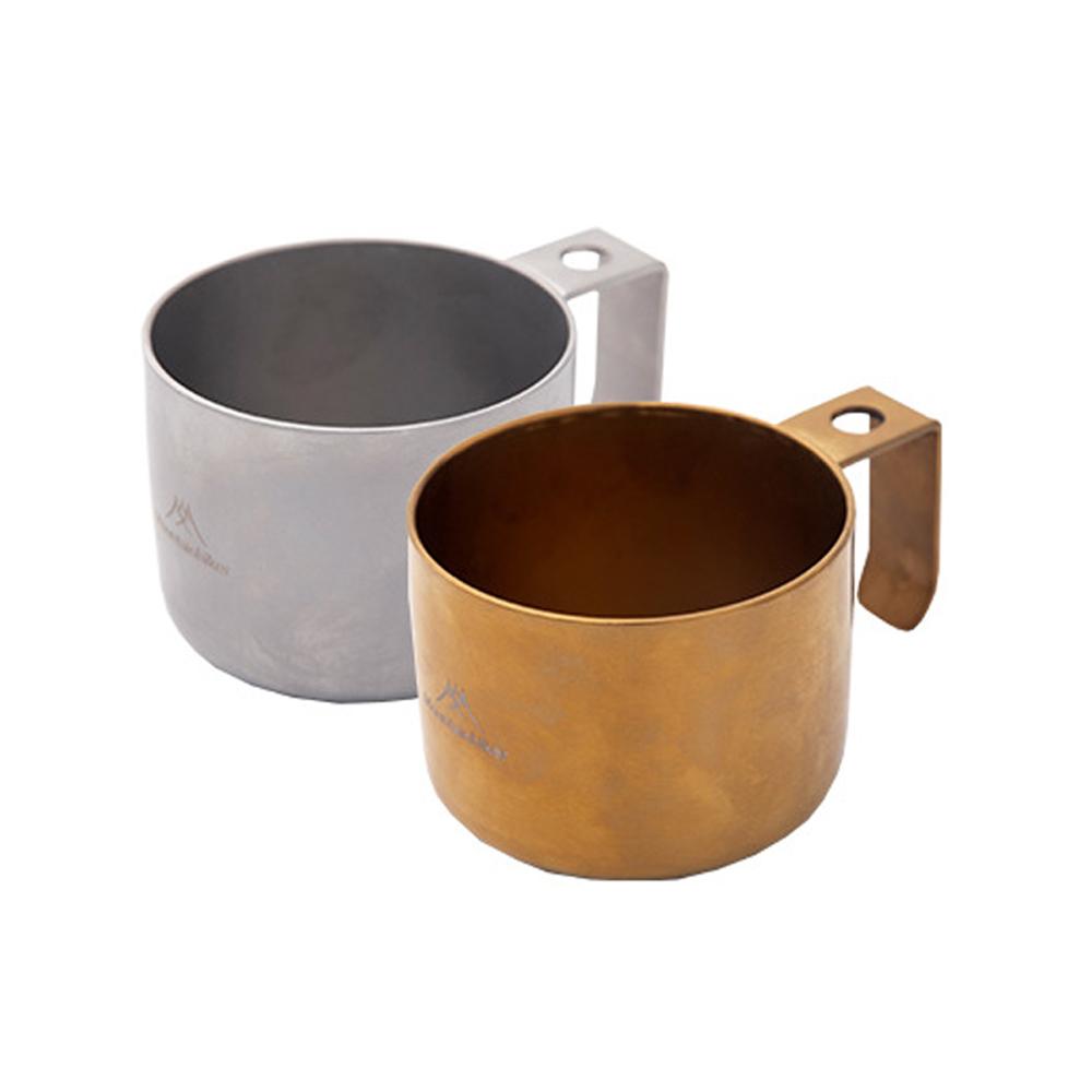 Camping Coffee Cup Outdoor Portable Picnic Cookware Stainless Steel Coffee Cups Hiking Tea Mug Cup