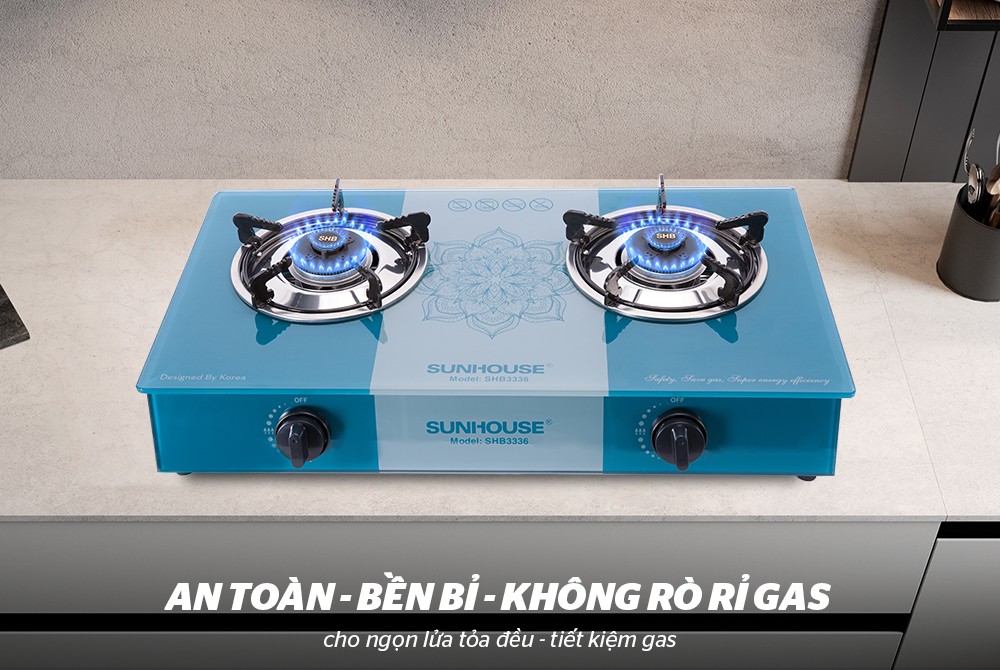 Bếp gas dương kính Sunhouse SHB3336 - Hàng Chính Hãng