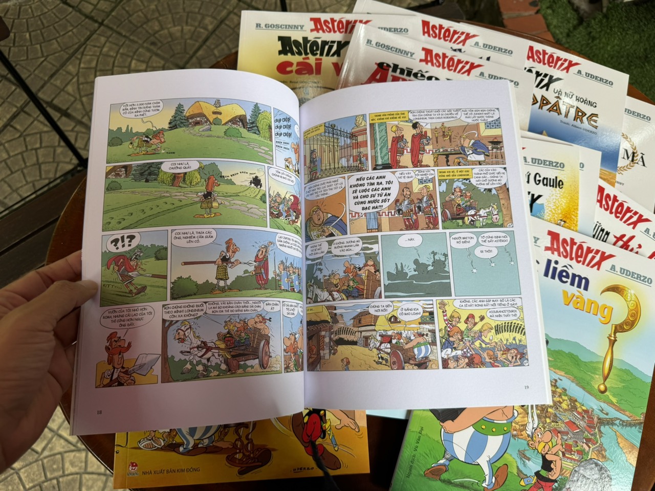 [Combo 14 Cuốn – In màu toàn bộ] NHỮNG CUỘC PHIÊU LƯU CỦA ASTÉRIX – NXB Kim Đồng