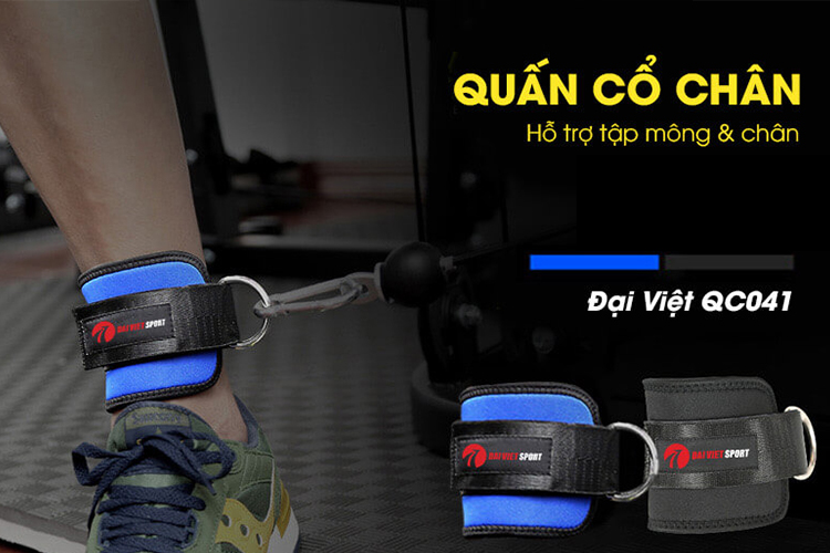 Quấn Cổ Chân Hỗ Trợ Tập Mông Chân Đại Việt Đại Việt Sport PKDV-QC041 (36 x 8 cm)