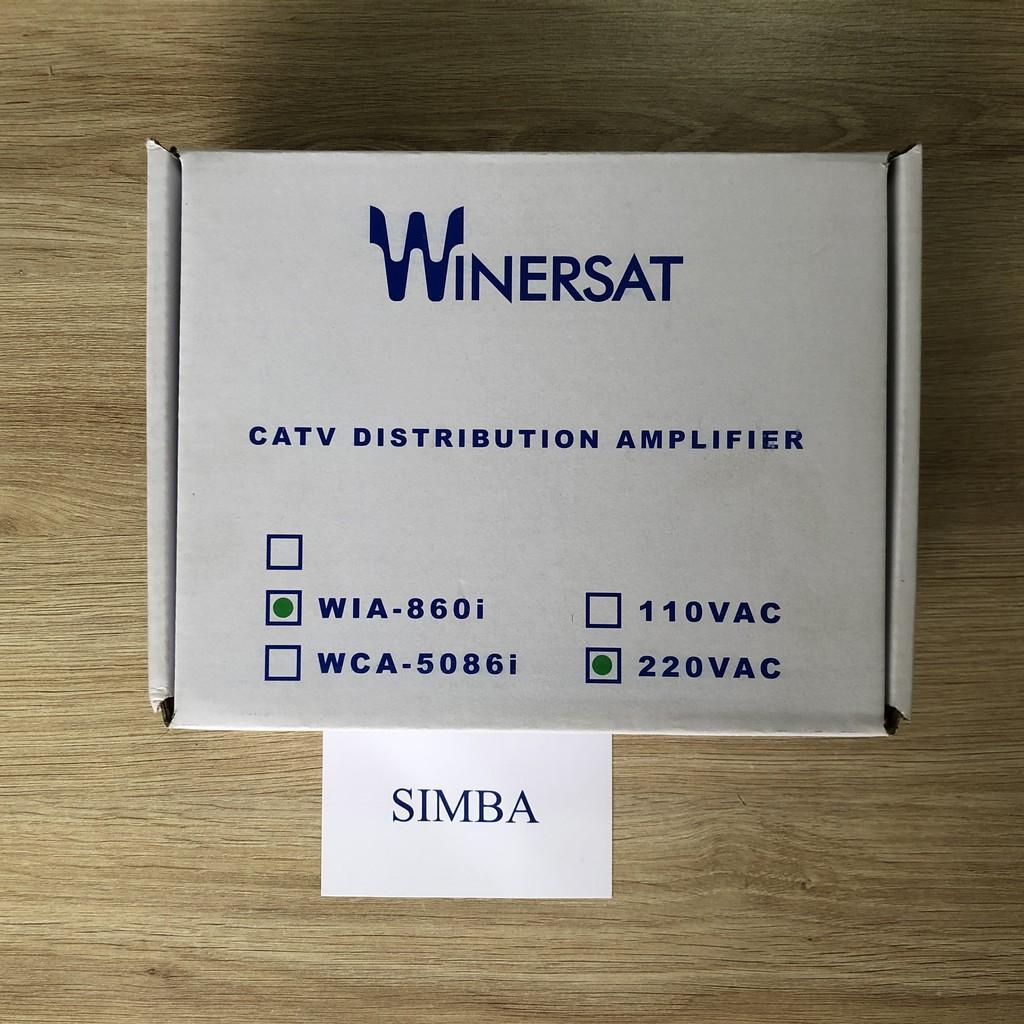 1 bộ Khuếch Đại 40db, bộ đẩy sóng, khuếch đại tivi TH Cáp, WINERSAT WIA-860i Kích Nét Cáp, hàng chuẩn
