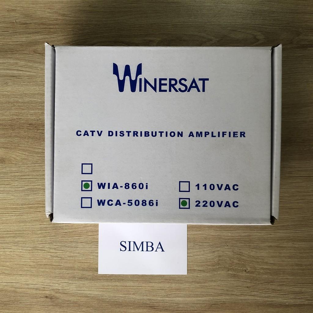 1 bộ Khuếch Đại 40db, bộ đẩy sóng, khuếch đại tivi TH Cáp, WINERSAT WIA-860i Kích Nét Cáp, hàng chuẩn