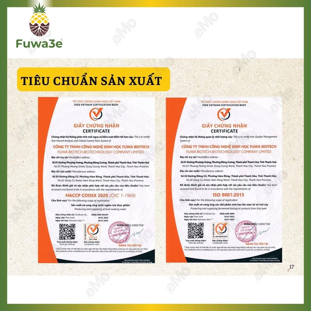 Nước lau sàn Fuwa3E hương quế chai 1L