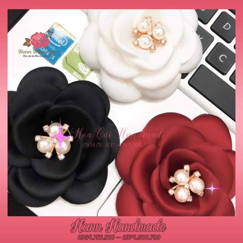 Hoa cài áo handmade ️ Tag hoa cài áo có ghim cài ở sau - Phụ Kiện Thời Trang