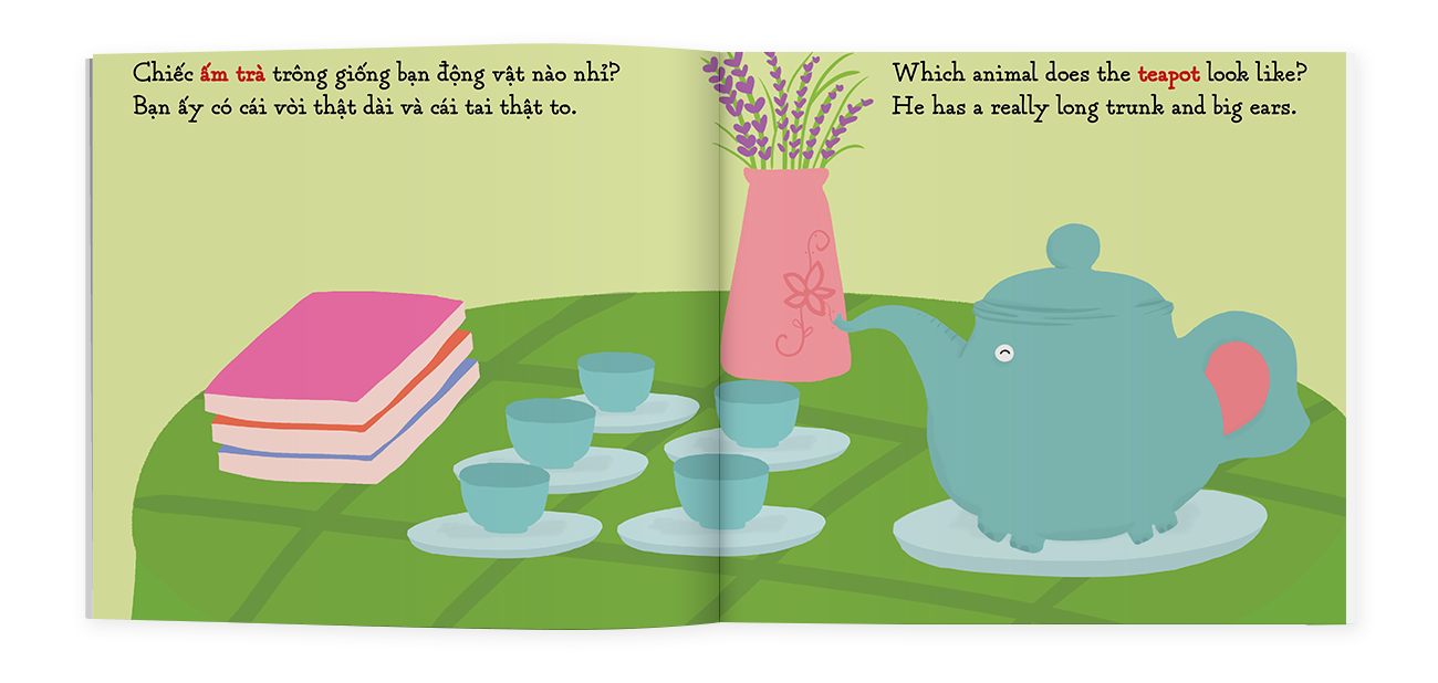Sách Ehon Song ngữ có file nghe T. Anh - Bộ 4 cuốn Thiên Tài - Kích hoạt trí thông minh sáng tạo cho bé từ 2-6 tuổi