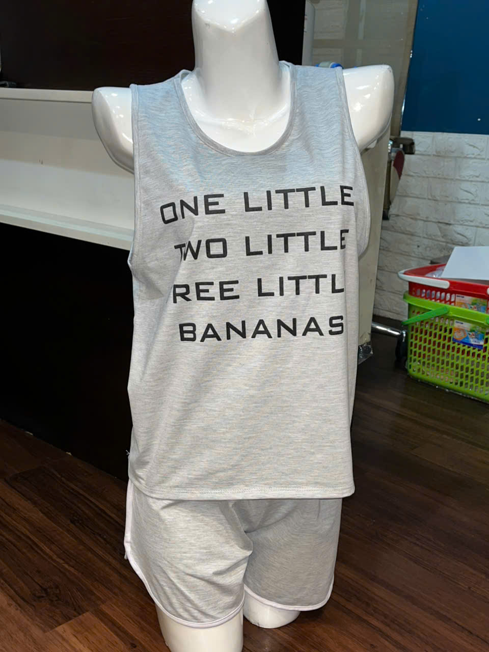 Bộ Đồ Thun Cotton 3 Món Năng Động
