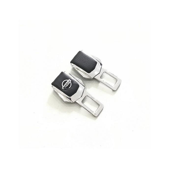 Combo 2 Chốt Khóa Dây An Toàn 4S dành cho Ô tô, Xe hơi – Logo Nissan