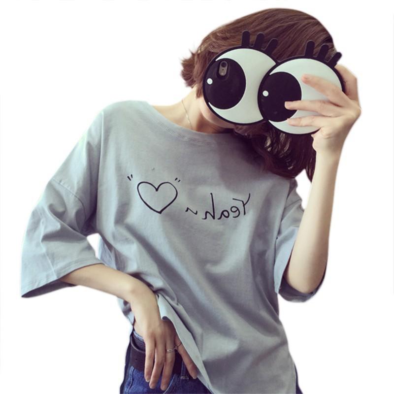 Áo thun nữ ngắn tay kiểu Hàn Quốc