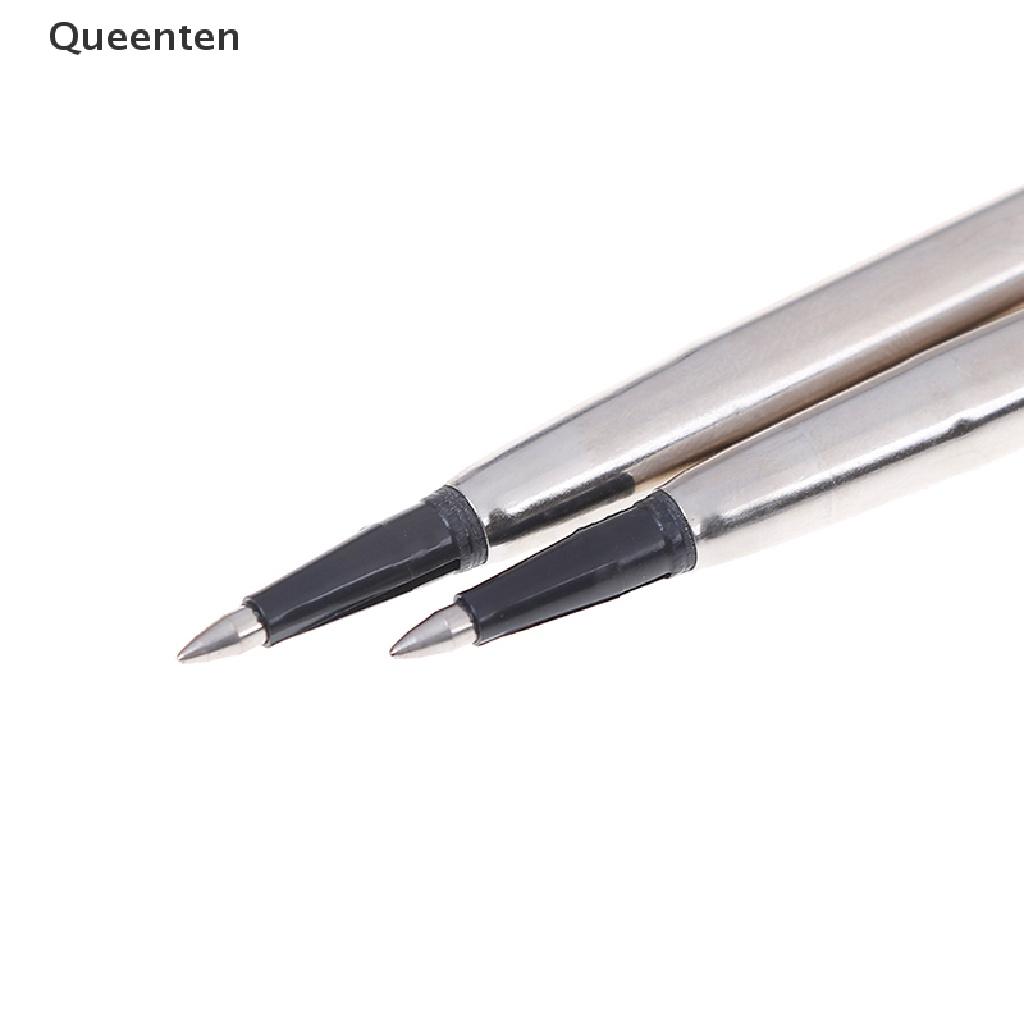 Queenten Parker quink roller ball rollerball pen refill black/blue ink medium nib QT