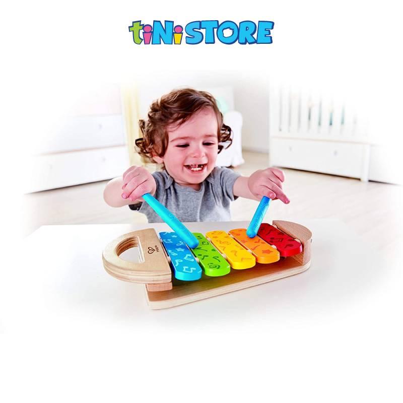 Đồ chơi bằng gỗ Hape nhạc cụ xylophone nhiều màu E0606