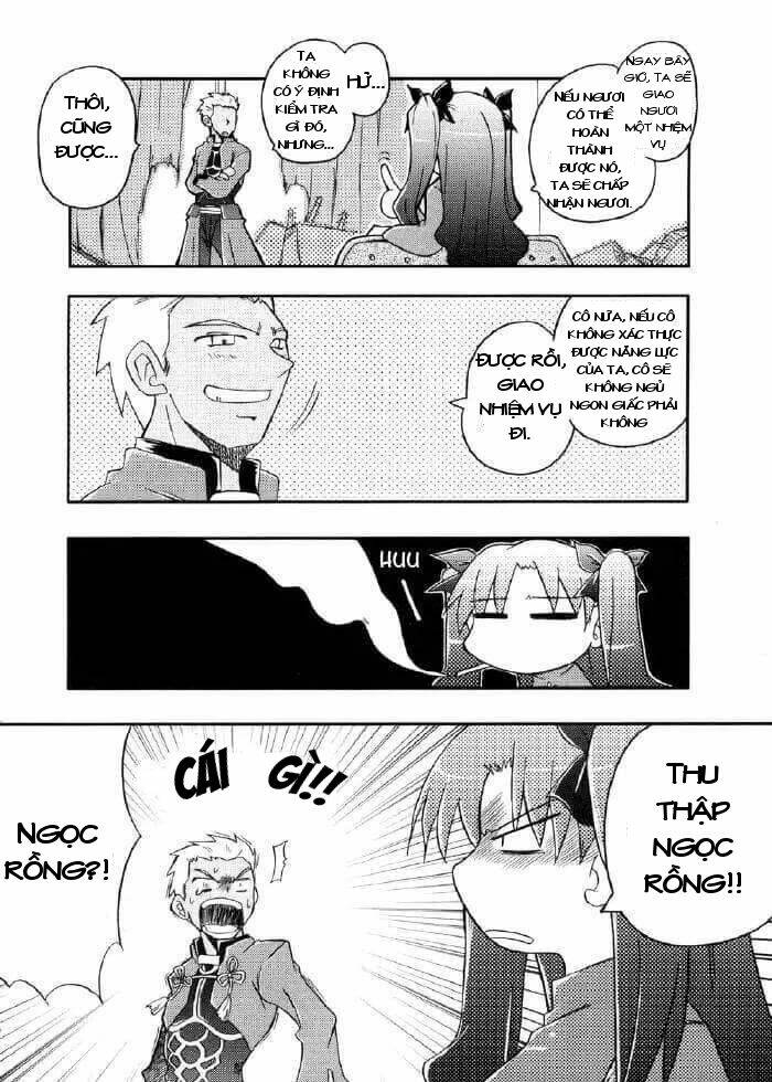 chén thánh: đêm định mệnh - doujinshi lovely days chapter 2 3