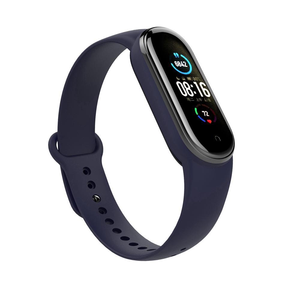 Dây Đeo Cao Su Thay Thế Cho Mi Band 6/5, Mi Band 6/5 NFC