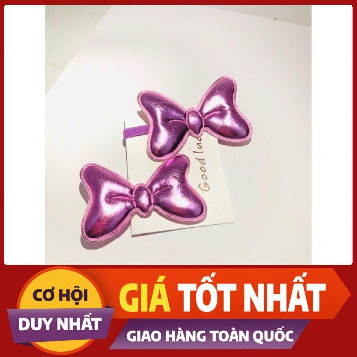 MỚI - SET 2 KẸP NƠ XINH LẤP LÁNH SIÊU NỔI BẬT CHO BÉ -NUNAM SHOP