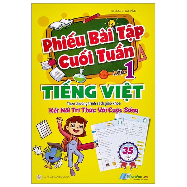 Phiếu Bài Tập Cuối Tuần - Môn Tiếng Việt Lớp 1