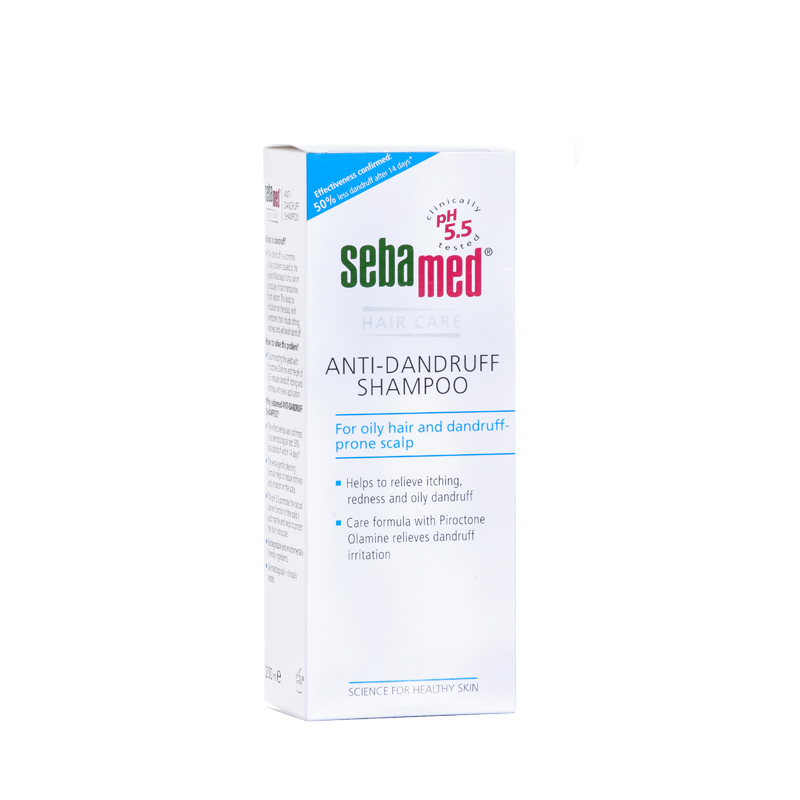 Sebamed  Dầu Gội Làm Sạch Gàu Anti-Dandruff Shampoo PH 5.5 200ml