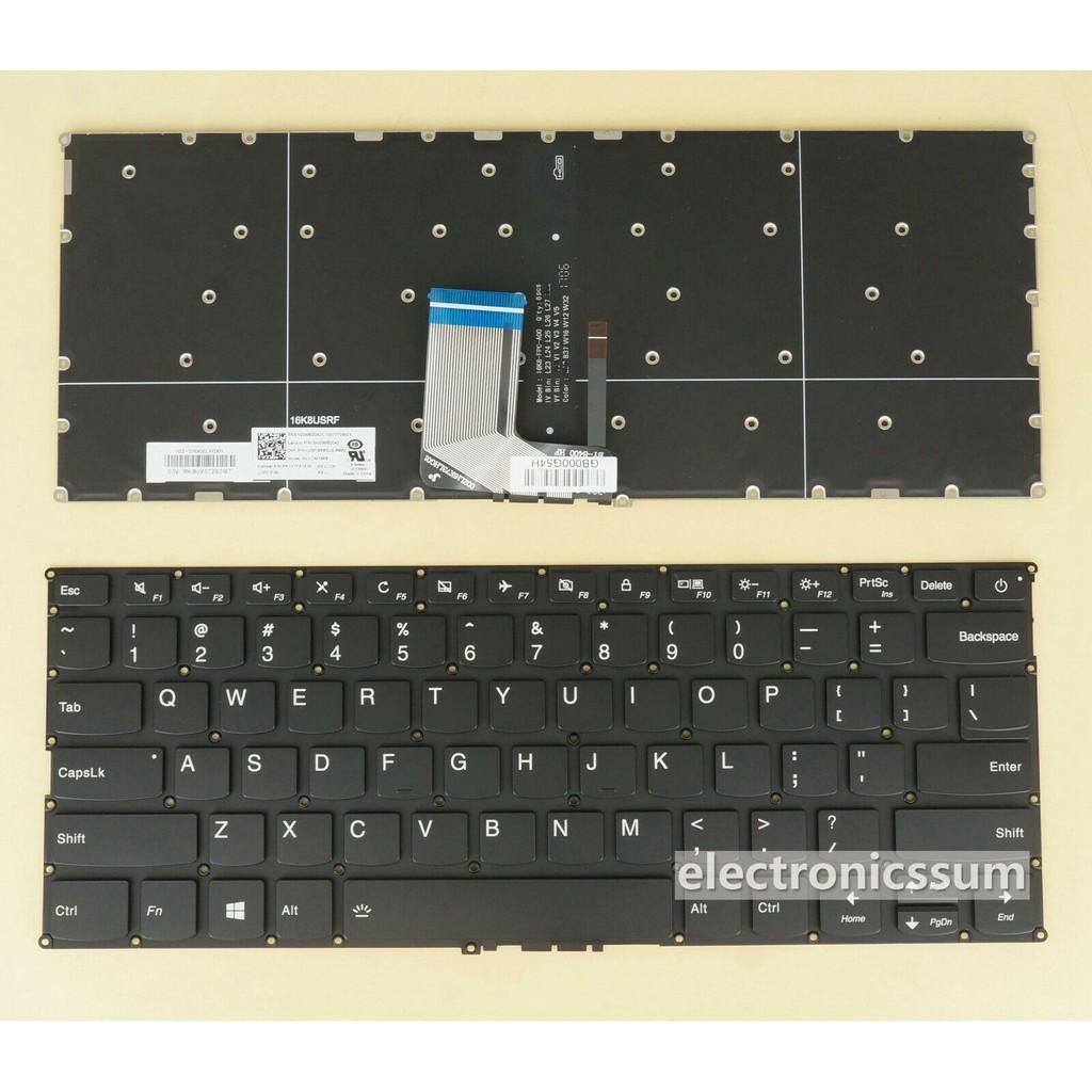 (X)(KEYBOARD) BÀN PHÍM LAPTOP DÀNH CHO LENOVO 720S-14IKB (CÓ NÚT NGUỒN) dùng cho Ideapad 320S-13IKB, 720S-14IKB, 720S-14IKBR