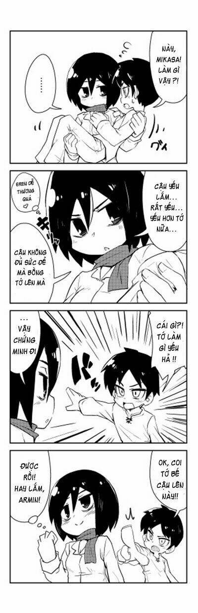 tấn công người khổng lồ - doujinshi eren x mikasa chapter 31 2