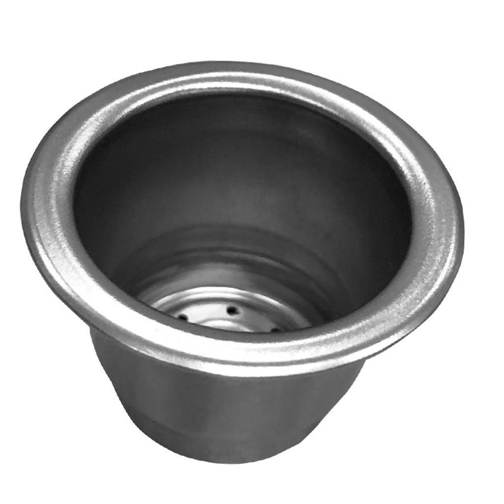 Reusable Coffee Capsule Cup Filter with Aluminum Foil Lids for Home Office