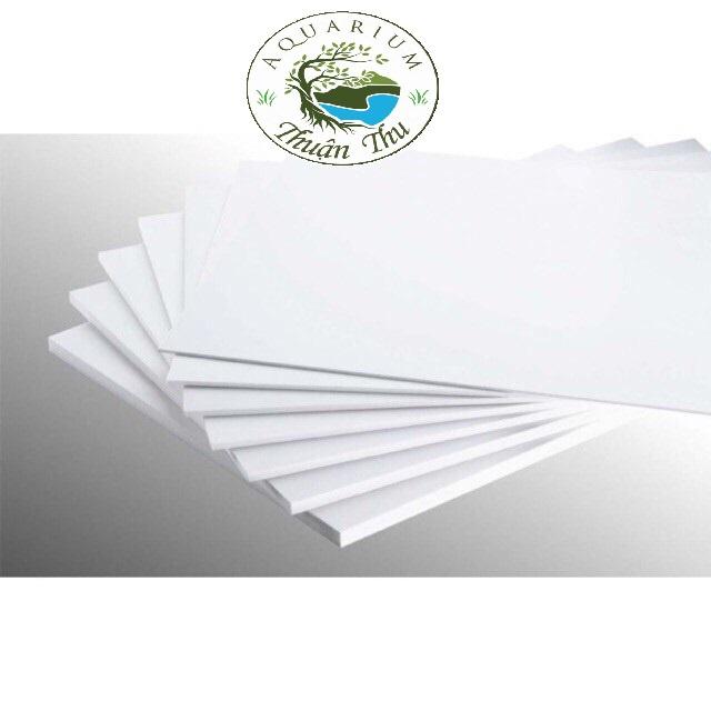 Tấm lót đáy bể kính thủy sinh tạo hình, nắp đậy bể cá, fomex dày 3mm 5mm 10mm nhiều kích thước
