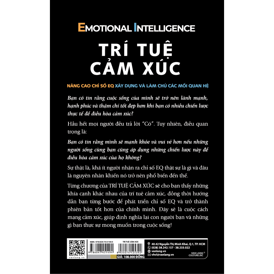 Trí Tuệ Cảm Xúc (Nâng Cao Chỉ Số EQ, Xây Dựng Và Làm Chủ Các Mối Quan Hệ)