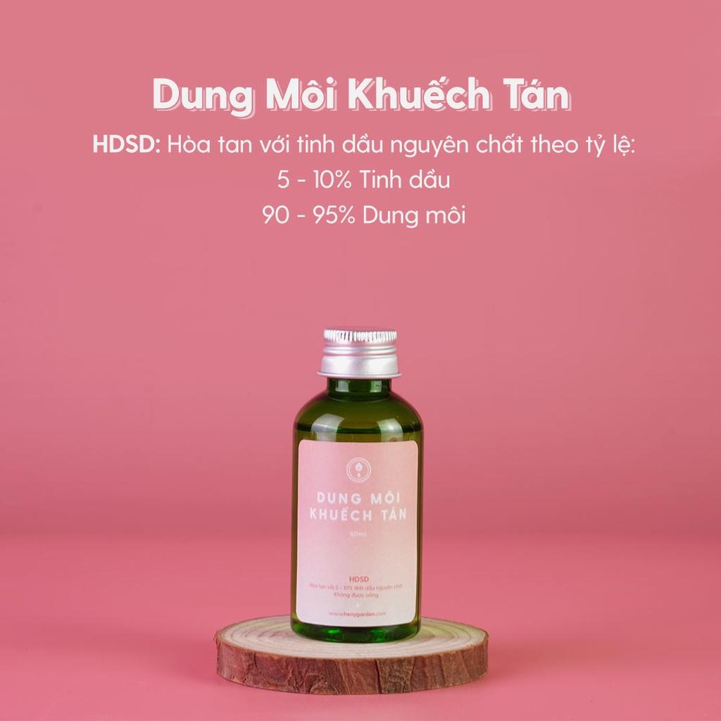 Dung Môi Pha Tinh Dầu Thơm Phòng Khuếch Tán Heny Garden Cắm Que, Thay Thế Máy Khuếch Tán và Đèn Xông