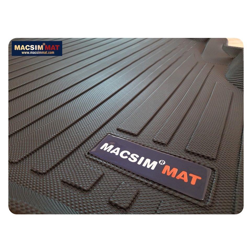 Thảm lót cốp xe ô tô Mercedes C-ClassC200/C300=15,C180L/C200=16nhãn hiệu Macsim TPV màu đen